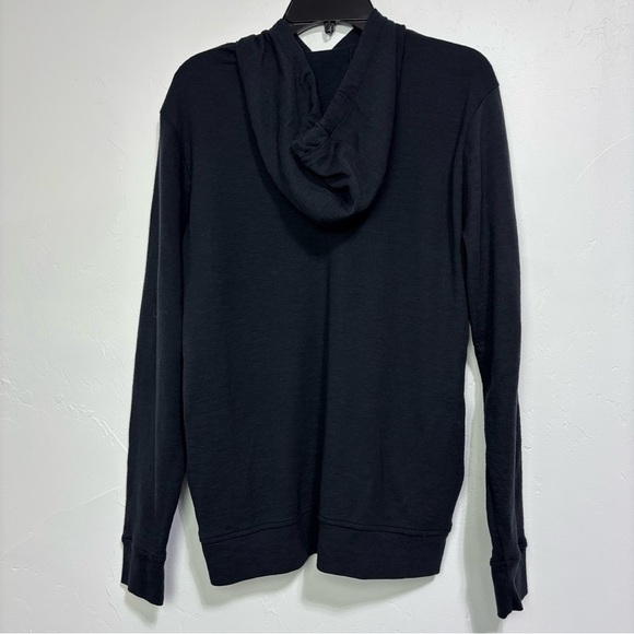 Travis Mathew Golf Cart Hoodie Sweatshirt Pullover Black Medium Men's Cotton Bl - Picture 4 of 14